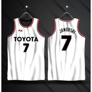 PBA RETRO JERSEY | TOYOTA 1980  #7 JERSEY | FULL SUBLIMATION