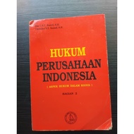 Old book on INDONESIAN COMPANY LAW - Drs CST Kansil