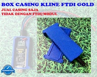 Box Casing Modul Kit Kline Scanner & Remap ECU Sepeda Motor FTDI GOLD/KUNING