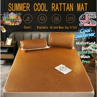 Summer only Cool Rattan Mat Bamboo Mat Sleeping Cooling Mat high quality Foldable Rattan Mat rattan 