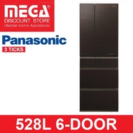 PANASONIC NR-F503GT 402L 6-DOOR FRIDGE (3 TICKS)