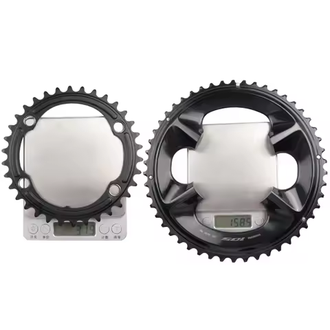 SHIMANO 105 R7100 Chainring, Road Bike 2×12-Speed Crankset Accessory, Dual Chainring
