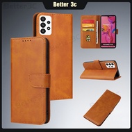 All-inclusive Leather Shockproof Phone Case Flip Cover Wallet Case Compatible For Samsung Galaxy A31