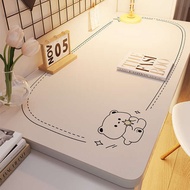 Environmental Protection Eye Protection Desk Writing Desk Mat Silicone Cartoon Children Study Desk Special Mat Computer Desk Cloth Waterproof Desk