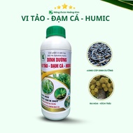FISH PROTEIN MICROAlgae (1L BOTTLE) - Super stimulates roots to bud, sprout, smooth leaves, fat frui