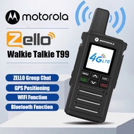 Motorola T99 Zello Walkie Talkie  4G WIFI 5000KM | 5000mAh capacity GPS IP54 waterproof radio for Te