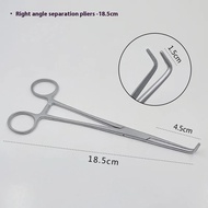 Right-angle detachable ligating forceps elbow hemostatic forceps vascular forceps clamp tissue force