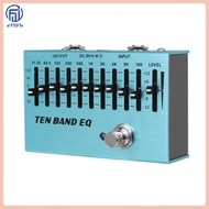 SA-01 Controller Equalizer 10 Band Electric Guitar Pedal Effect EQ Pedals True Bypass Guitar Bass Pa