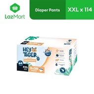 TIGER Super HEY Jumbo Box XXL (16+ Kg) 114 Pcs - Diaper Pants