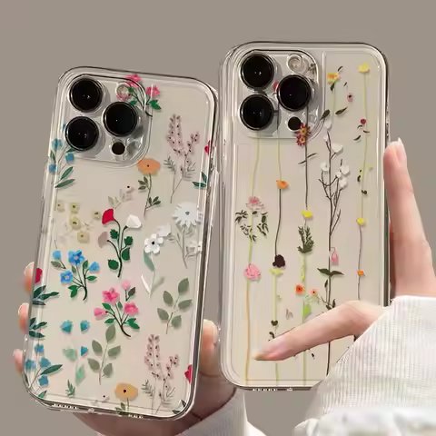 Floral Flower Clear Case for Huawei Honor 90 Lite X9A 5G X7B X8B X9B Y9 Prime 2019 Nova 3i 5T 6 7 9 