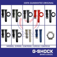 [ORIGINAL] G-SHOCK G9000  G9010 GW9000 GW9010 MERAH MUDMAN BAND AND BEZEL "bnb" TALI KEPALA 100% ORI
