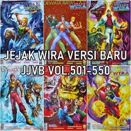 『 PRELOVED 』Manhua "JWVB Jejak Wira Versi Baru" 501-550 (Naskah) Karya Tony Wong Komik HK Hong Kong 