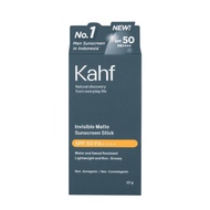 Kahf Invisible Matte Sunscreen Stick SPF 50 PA++++ 22g Water & Sweat Resistant Kahf Sunscreen Kahf S