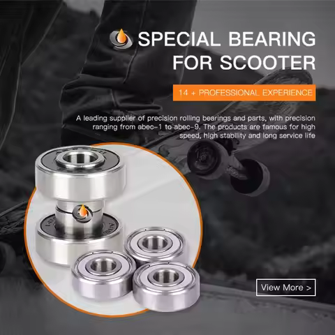 8Pcs Integrated Spacer Longboard Bearing Skateboard Bearing 2019 Innovative 608rs Skateboard Abec7