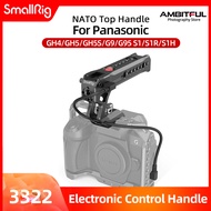 SmallRig GH5 GH5S Camera QR NATO Top Handle with Record Start / Stop Remote Trigger for Panasonic Mi