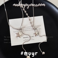 [available] hope star necklace - star metal necklace - summer beach necklace