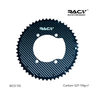 RACEONE 2X CARBON CHAIRING FOR ROAD BIKE 52/36T 53/39T / ROAD BIKE CHAIRING