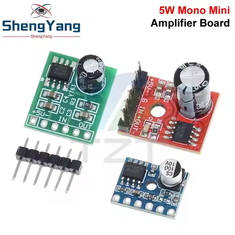 1/3PCS 5W MINI Audio Power Amplifier Board 3-5V XH-M125 XPT8871 Mono Amplifier Module Audio DIY Ampl