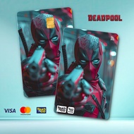 TNG Deadpool - Touch n Go Card Sticker Cover TNG / MASTER / VISA / CREDIT/ DEBIT CARD STICKER