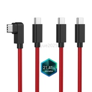 PD Quick Charger 80W 120W 135W 6A For Nubia Red Magic 7 7S Z40 Z40S Pro 6A Gaming Data Cable Type-C 