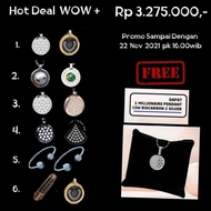 promo gelang kesehatan mci gratis kalung