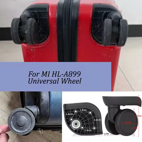 For HL-A899 Luggage Wheels 360——Premium Replacement Casters Ensure Silent Operation and Ultra-Smooth