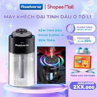 Roadverse L1 Essential Oil Diffuser, Thousand-Star Led Ceiling Light, 3 Light Modes, AI Car Deodoriz