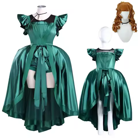 Wednesday Agnes Cosplay Costume Adult Carnival Uniform Halloween Anime Costumes Women Game