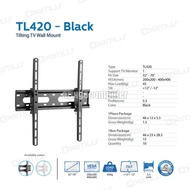 Office Equipment OXIMUS BRACKET TV Wall TL420 BLACK (32-70in) Max 45Kg