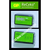 GP RECYKO+ 200 SERIES 200Mah 9V SIZE RECHARGEABLE BATTERY (GP20R8H)