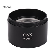 Wd165 0.5X Stereo Microscope Auxiliary Objective Lens Barlow Lens with 1-7/8 Inch(M48Mm)Mounting Thr