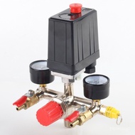 Valve Air Compressor Switch Silent175psi0.8Mpa Adjustable Control Bracket Assembly Pressure Outlet B
