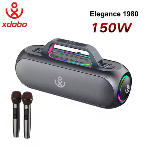 XDOBO Elegance 1980 Speaker 150W Bluetooth Subwoofer Support TWS Wireless Karaoke Stereo Outdoor KTV