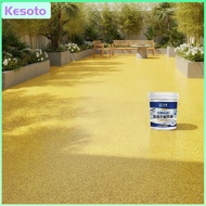 Kesoto Two-Component Epoxy Floor Coating with Colored Sand for Garage Workshop