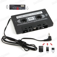 Car Cassette MP3 Player Tape Adapter 3.5mm Jack AUX Cable CD Audio Player Converter