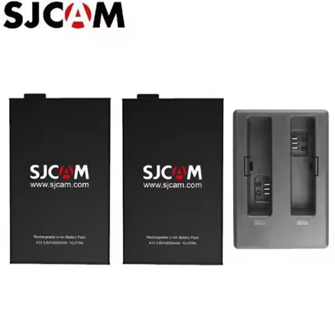 SJCAM A10 2650mAh Backup Rechargable Li-on Battery Charger 100% Original Accessories For SJCAM A10 A