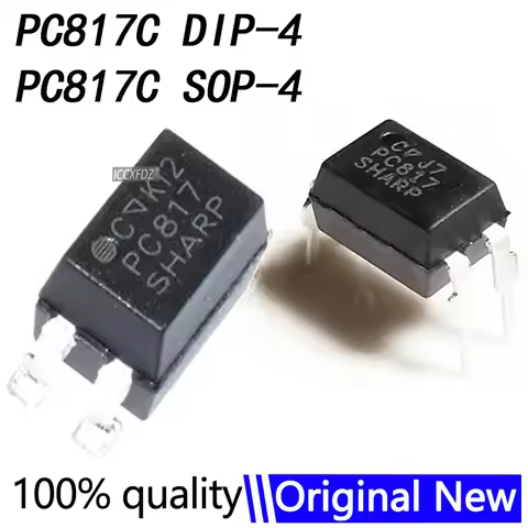 20Pcs/Lot New PC817C DIP-4 PC817-C SOP-4 PC817 SOP4 DIP PC817 C DIP4 Optocouple