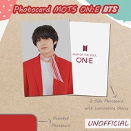 Bts MOTS ON:3 Photocard (Unifficial / 8pc)