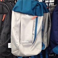 YU🥤Decathlon（DECATHLON）Backpack Casual Bag10LTravel Travel Lightweight Ultralight Mini Canvas Backpack Small Bookbag QT3