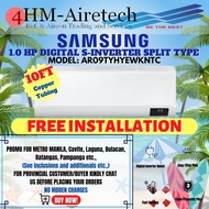 FOURHM Samsung 1.0HP Digital Basic S-Inverter Series INVERTER AIRCON Model: AR09TYHYEWKNTC
