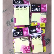 Aplus Stick On Note / Stickey note (1.5x2 / 2x3 / 3x3 / 3x4 )