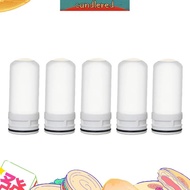 5 Pcs Replacement Ceramic Filter Filter Elements for Faucet Water Purifier Kitchen Tap Washable Filt