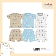 Fluffy WE BARE BEARS WE BARE BEARS Short Oblong Suit (3 Pairs)