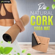 Fitto Rio Premium Cork Yoga Mat Anti Slip Yoga Mat