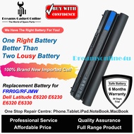 Replacement Battery RFJMW FRR0G for Dell Latitude E6220 E6230 E6320 E6330 5200 mAh