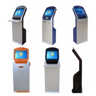 17 Inch Queue Queue Management System Ticket Dispenser Kiosk / Ticket Printer Touch Screen Kiosk / T