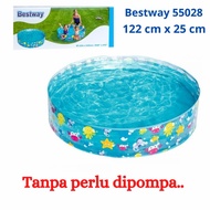 Bestway 55028 - Bestway 122 cm pumpless POOL - BESTWAY FILL N FUN POOL 122CM 55028
