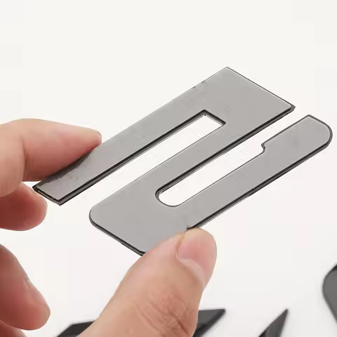 3D ABS Black Chrome Car Letters Rear Trunk Badge X1 Logo For BMW X1 Sticker Emblem X1 Lettering Acce