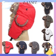 LA Russian Ushanka Men Women Earflap Fur Winter Cap