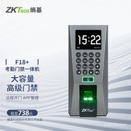 11💕 ZKTeco/Entropy-Based TechnologyF18+Intelligent Fingerprint Identification Attendance and Access Control System All-i